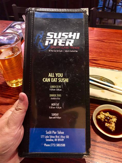 Sushi pier south lake tahoe See more reviews for this business